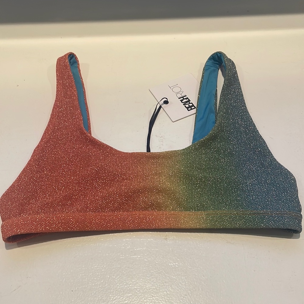 NWT Beach Riot Bikini Top